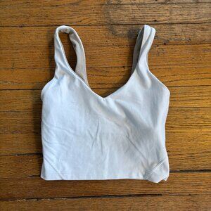 Lululemon White Align Tank Size 2